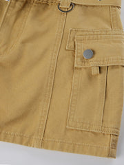 Load image into Gallery viewer, Mini Skirt With Belt
