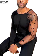 Load image into Gallery viewer, Mesh Sleeve Shirts
