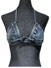 Load image into Gallery viewer, Two-Piece Jeans Set
