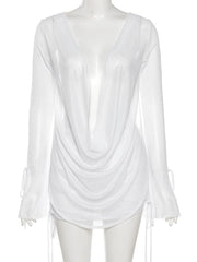 Load image into Gallery viewer, Sheer Top &amp; Skirt
