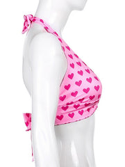 Load image into Gallery viewer, Heart Crop Top
