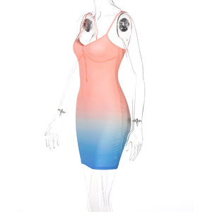 Gradient Color Dress