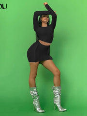 Load image into Gallery viewer, Long Sleeve Bodycon Dress
