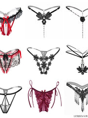 Load image into Gallery viewer, Crotchless Beaded Panties
