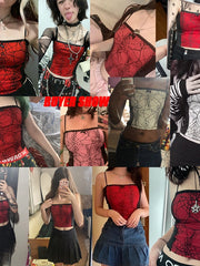 Load image into Gallery viewer, Spider Web Top
