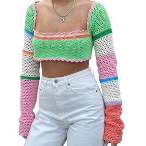 Knitted Crop Top