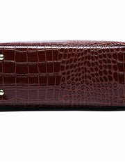 Load image into Gallery viewer, Crocodile Pattern Shoulder Bag
