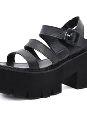 Load image into Gallery viewer, Chunky Heel Sandals
