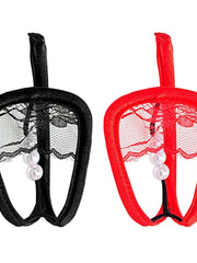 Load image into Gallery viewer, C-String With Beads
