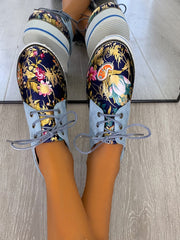Load image into Gallery viewer, Floral Print Sneaker
