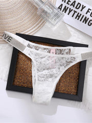 Load image into Gallery viewer, Rhinestone Lace Underwear
