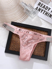 Load image into Gallery viewer, Rhinestone Lace Underwear
