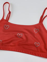 Load image into Gallery viewer, Red Crop Top
