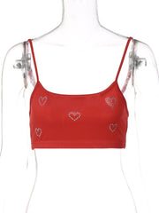 Load image into Gallery viewer, Red Crop Top
