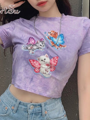 Load image into Gallery viewer, Cute Crop Top
