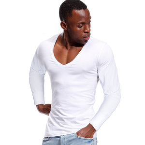 Deep V Neck T-shirt