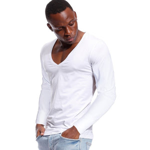 Deep V Neck T-shirt