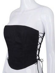 Load image into Gallery viewer, Side Lace-Up Bustier
