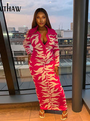 Load image into Gallery viewer, Long Sleeve Turn-down Collar Dress
