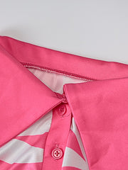 Load image into Gallery viewer, Long Sleeve Turn-down Collar Dress
