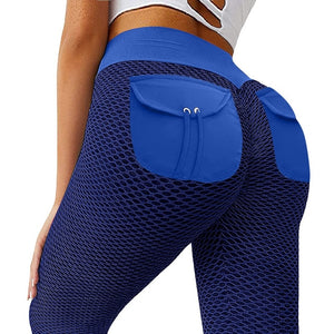 High Waist Leggings With Back Pocket