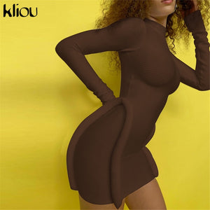 Long Sleeve Bodycon Dress