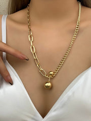 Load image into Gallery viewer, Ball Pendant Necklace
