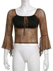 Load image into Gallery viewer, Flared Sleeve Top
