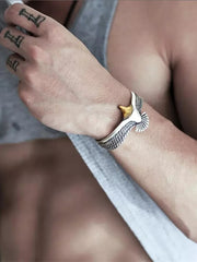 Load image into Gallery viewer, Eagle Cuff Bracelet
