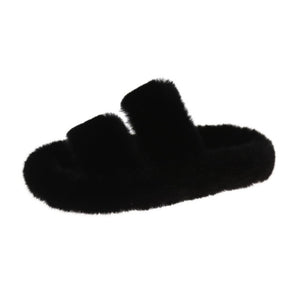 Faux Fur Slippers