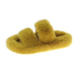 Faux Fur Slippers