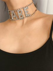Load image into Gallery viewer, Rhinestone Choker
