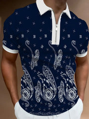 Load image into Gallery viewer, Cool Graphic Collar T-Shirt
