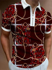 Load image into Gallery viewer, Cool Graphic Collar T-Shirt
