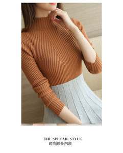 Turtleneck Knitted Sweater