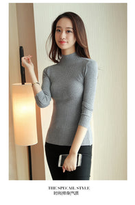 Turtleneck Knitted Sweater