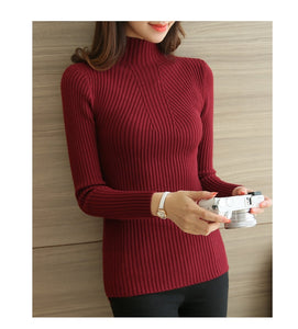 Turtleneck Knitted Sweater