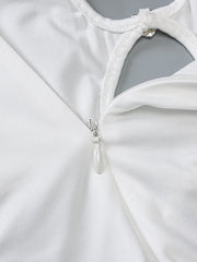 Load image into Gallery viewer, Lace Dot Romper
