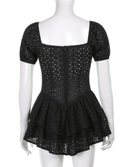 Load image into Gallery viewer, V-Neck Ruffles Dress
