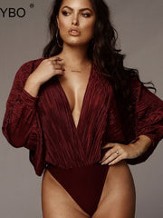 Load image into Gallery viewer, Deep V-Neck Bodysuit
