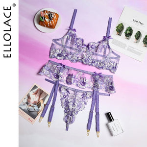 Floral Lace Lingerie Set