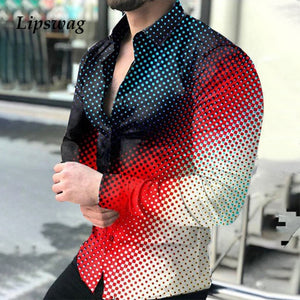 Turn-down Collar Long Sleeve Shirt