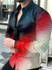 Load image into Gallery viewer, Turn-down Collar Long Sleeve Shirt
