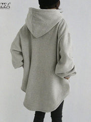 Load image into Gallery viewer, Long Sleeve Hooded Sweater
