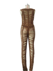 Load image into Gallery viewer, Mesh Jumpsuit
