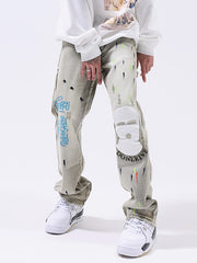 Load image into Gallery viewer, Embroidered Jeans
