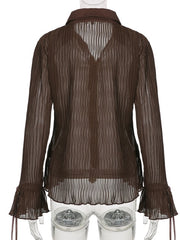 Load image into Gallery viewer, Flared Sleeve Shirt
