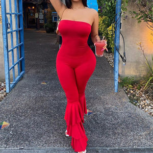 Tube Top Jumpsuit