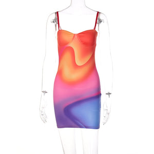 Gradient Color Dress