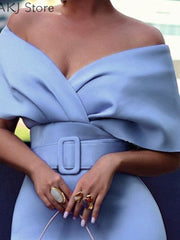 Load image into Gallery viewer, Elegant Off Shoulder Dress
